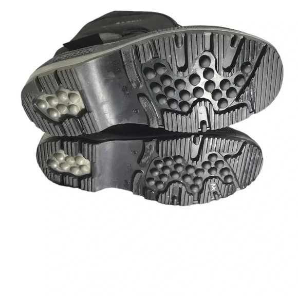 Baffin Technology Winter Boots Men's Size 9W Black Nylon / Rubber Made in Canada - Picture 5 of 5